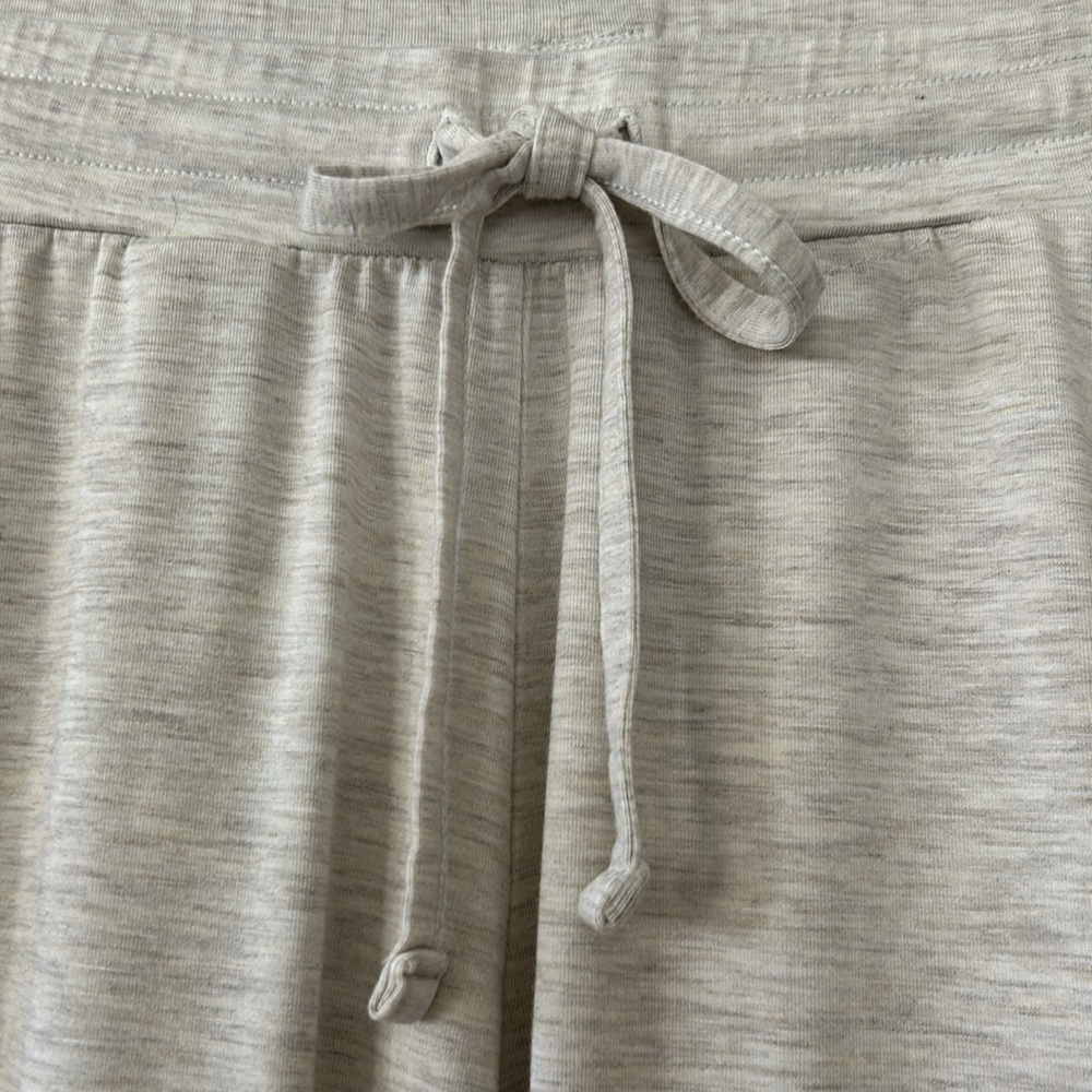 Tommy John Downtime Joggers w Pockets Heathered Oatmeal SZ S w MEASUREMENTS - Picture 7 of 14
